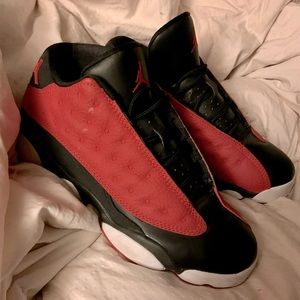 Air Jordan 13 retro black & red! In excellent condition!